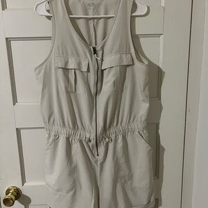Avia Light Gray Sleeveless Jumpsuit